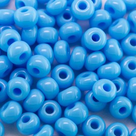 Preciosa Czech glass seed bead 5/0 Aquarius approximately 4.5mm