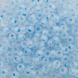 Preciosa Czech seed bead 9/0 Sky Blue Lined Matt Finish