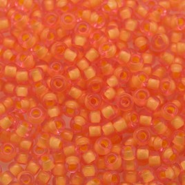 Preciosa Ornela Czech glass seed bead 9/0 Apricot Sunset