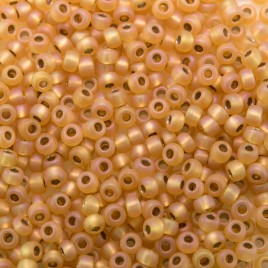 Saffron Seed Bead Colorway - Preciosa seed beads