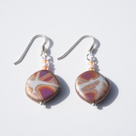 Silver Fantasy Bead Earrings