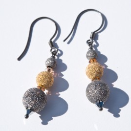 Stardust Three Tier Earrings Crystallized with Swarovski®