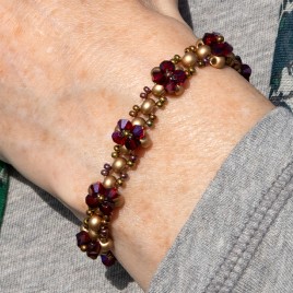 Sun Studio Jango Light Siam Azuro - Crystal Bracelet and Ring Bead Kit