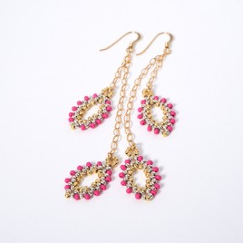 Sun Studio - Ovally - Earing Bead – Kit (.925 Gold Finish)