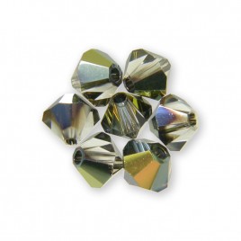 Swarovski 5301 Bead 3mm Crystal Tabac Bicone