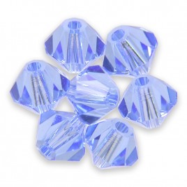 Swarovski 5301 Bead 4mm Medium Sapphire Bicone