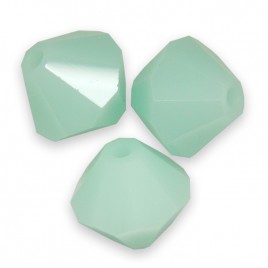 Swarovski 5301 Bead 6mm Mint Alabaster Bicone