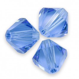 Swarovski 5301 Bead 6mm Sapphire Bicone