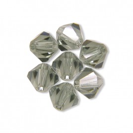 Swarovski 5328 Xilion Bead 3mm Black Diamond Bicone