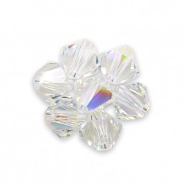 Swarovski 5328 Xilion Bead 3mm Crystal AB Bicone