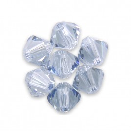 Swarovski 5328 Xilion Bead 3mm Crystal Blue Shade Bicone