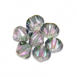 Swarovski 5328 Xilion Bead 3mm Crystal Paradise Bicone