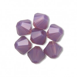 Swarovski 5328 Xilion Bead 3mm Cyclamen Opal Bicone