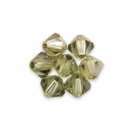 Swarovski 5328 Xilion Bead 3mm Jonquil Satin Bicone