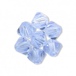 Swarovski 5328 Xilion Bead 3mm Light Sapphire Bicone