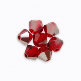 Swarovski 5328 Xilion Bead 3mm Light Siam Satin Bicone