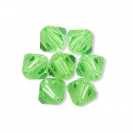 Swarovski 5328 Xilion Bead 3mm Peridot Bicone