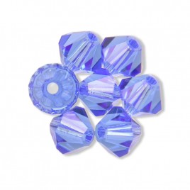 Swarovski 5328 Xilion Bead 3mm Sapphire Bicone