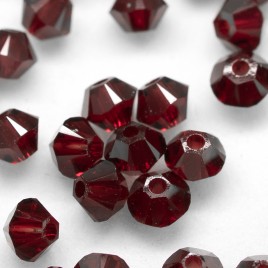 Swarovski 5328 Xilion Bead 3mm Siam Bicone