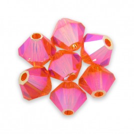 Swarovski 5328 Xilion Bead 3mm Sun AB2x Bicone