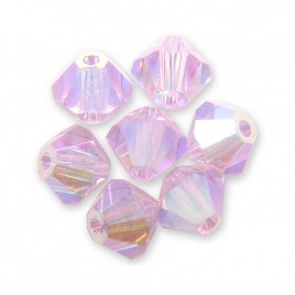 Swarovski 5328 Xilion Bead 3mm Violet AB2x Bicone