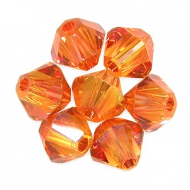 Swarovski 5328 Xilion Bead 4mm Crystal Astral Pink Bicone