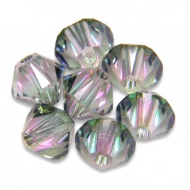 Swarovski 5328 Xilion Bead 4mm Crystal Paradise Bicone