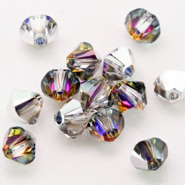 Swarovski 5328 Xilion Bead 4mm Crystal Volcano Bicone