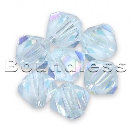 Swarovski 5328 Xilion Bead 4mm Light Azore AB Bicone