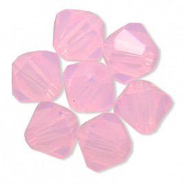 Swarovski 5328 Xilion Bead 4mm Rose Water Opal Bicone