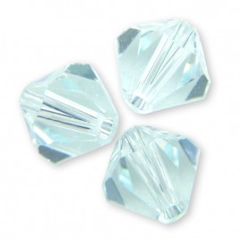 Swarovski 5328 Xilion Bead 6mm Light Azore Bicone