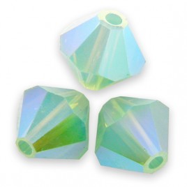 Swarovski 5328 Xilion Bead 6mm Pacific Opal AB2x Bicone