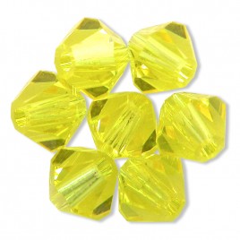 Swarovski 5328 Xillion Bead 4mm Citrine Bicone