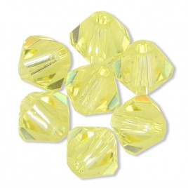 Swarovski 5328 Xillion Bead 4mm Jonquil Bicone