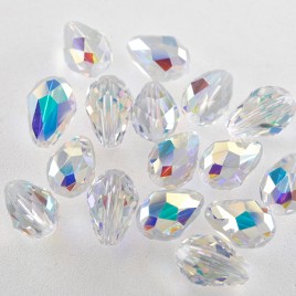 Swarovski 5500 9x6mm Drop/Pear Crystal AB