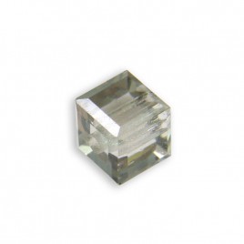 Swarovski 5601 4mm Crystal Satin Cube Bead