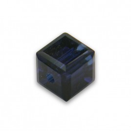 Swarovski 5601 4mm Dark Indigo Cube Bead