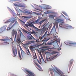 Sweet Lavender 3x11mm dagger bead