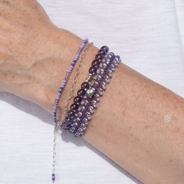 Sweet Lavender Bracelet Stack Colorway