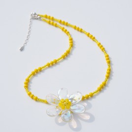 Yellow Daisy Bead Colorway